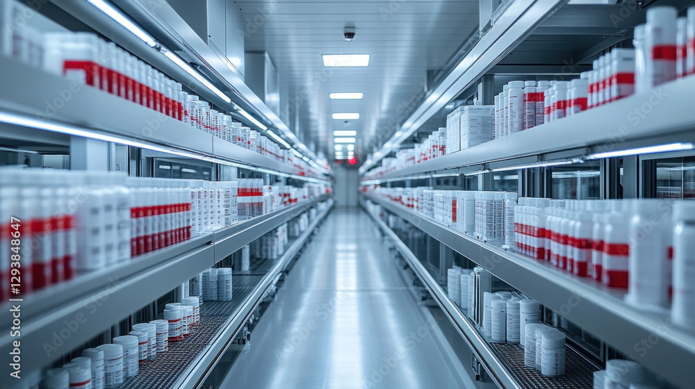GMP-certified pharmaceutical facility with real-time data analytics tracking every stage of medicine production, digital quality control dashboards GMP-certified pharmaceutical facility with real-time data analytics tracking every stage of medicine production, digital quality control dashboards