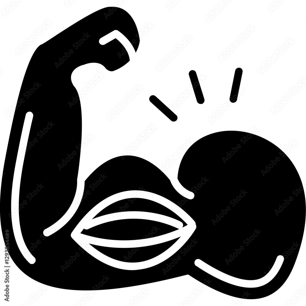 Arm Muscle Icon