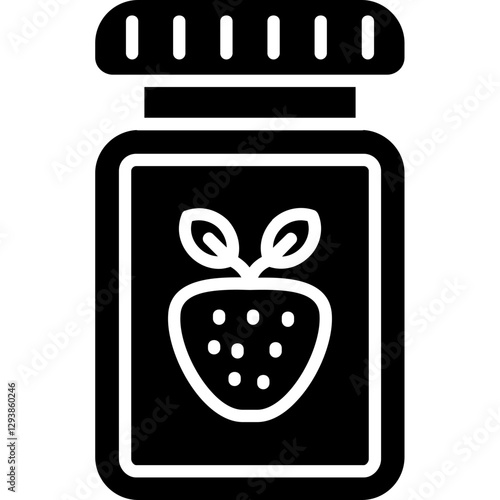 Strawberry Jam Icon