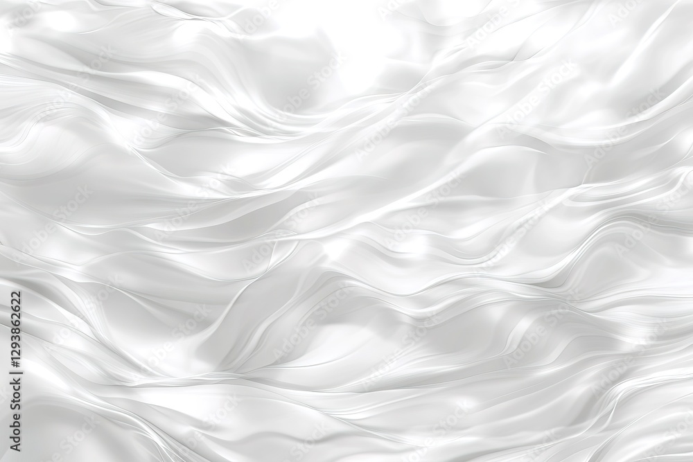 Obraz premium Ethereal White Water Texture: Abstract Blurred Background for Design Projects, Websites, and Digital Art. Perfect for adding a touch of serene elegance to your visual creations, this image offers a 