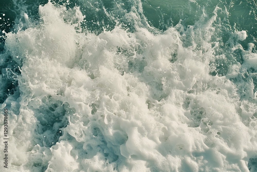 Ocean Wave Crashing on Sandy Beach: Dramatic Close-Up of Powerful Surf, White Water, Sea Foam, Coastal Scene, Nature Photography, Turquoise Water, Dynamic Energy, Beach Texture, Summer Vacation, Ocean Wave Crashing on Sandy Beach: Dramatic Close-Up of Powerful Surf, White Water, Sea Foam, Coastal Scene, Nature Photography, Turquoise Water, Dynamic Energy, Beach Texture, Summer Vacation,
