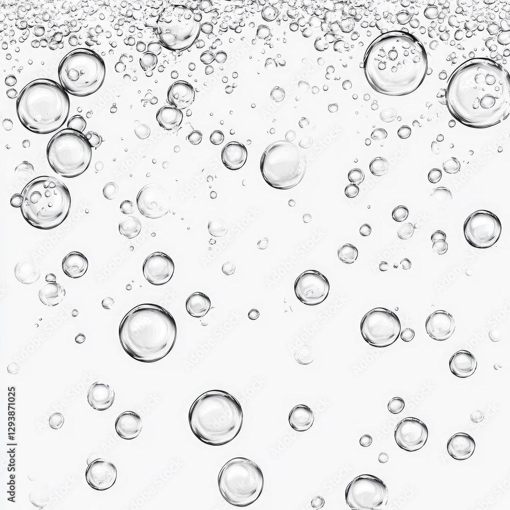 Clear splash water bubble isolated on transparent background Clear splash water bubble isolated on transparent background
