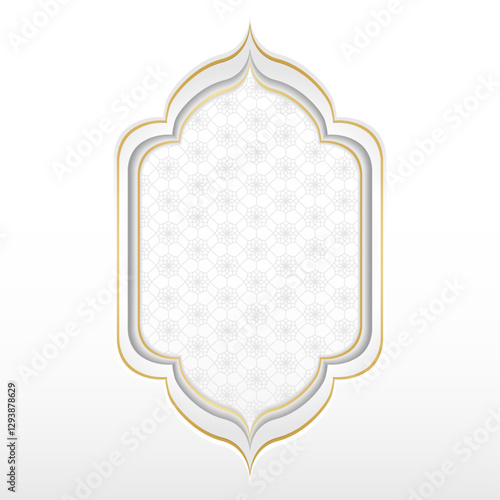 Luxury ornamental background in arabic style. Template for design