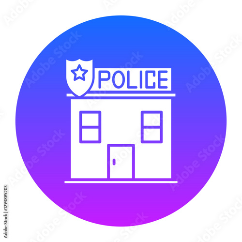 Police Station Icon