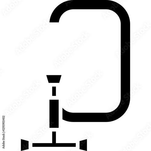 C Clamp Tool Icon