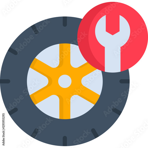 Tyre Repair Icon