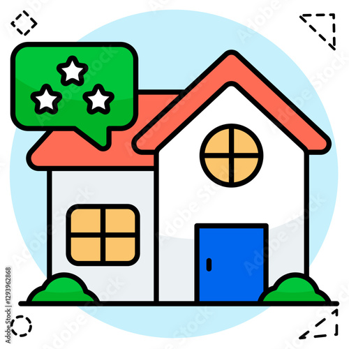 Vector design of hotel Attendant
