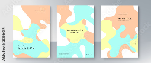 Colorful Abstract Art Book Cover Set