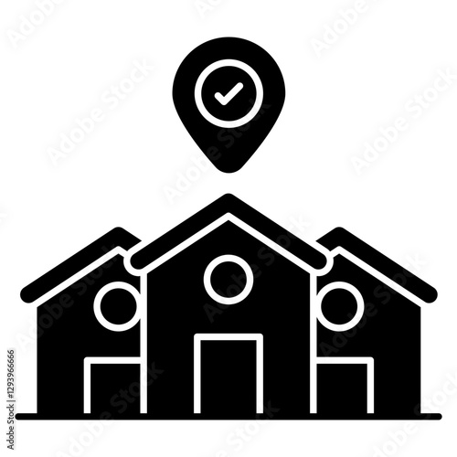 Conceptual flat design icon of breakfast