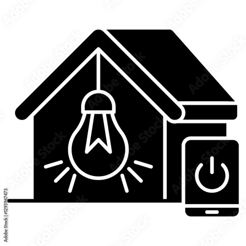 A unique design icon of purse