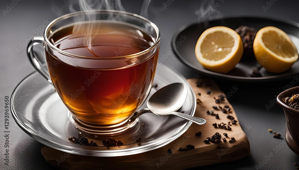Hot Cup of Tea with Lemon Hot Cup of Tea with Lemon