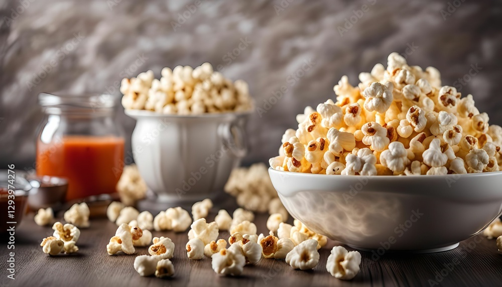 Popcorn in a Bowl Popcorn in a Bowl