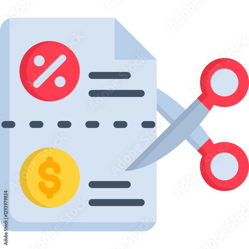 Tax Deducted Icon