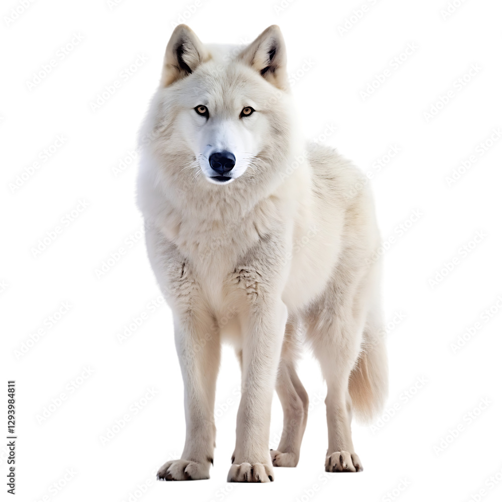 Obraz premium Arctic wolf