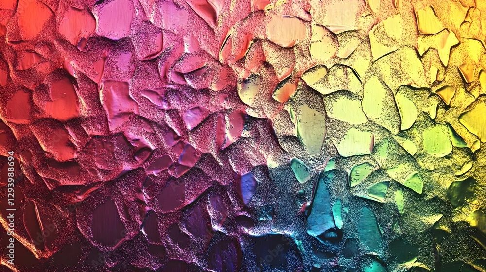 Vibrant abstract texture showcasing colorful, layered patterns resembling a natural surface Vibrant abstract texture showcasing colorful, layered patterns resembling a natural surface