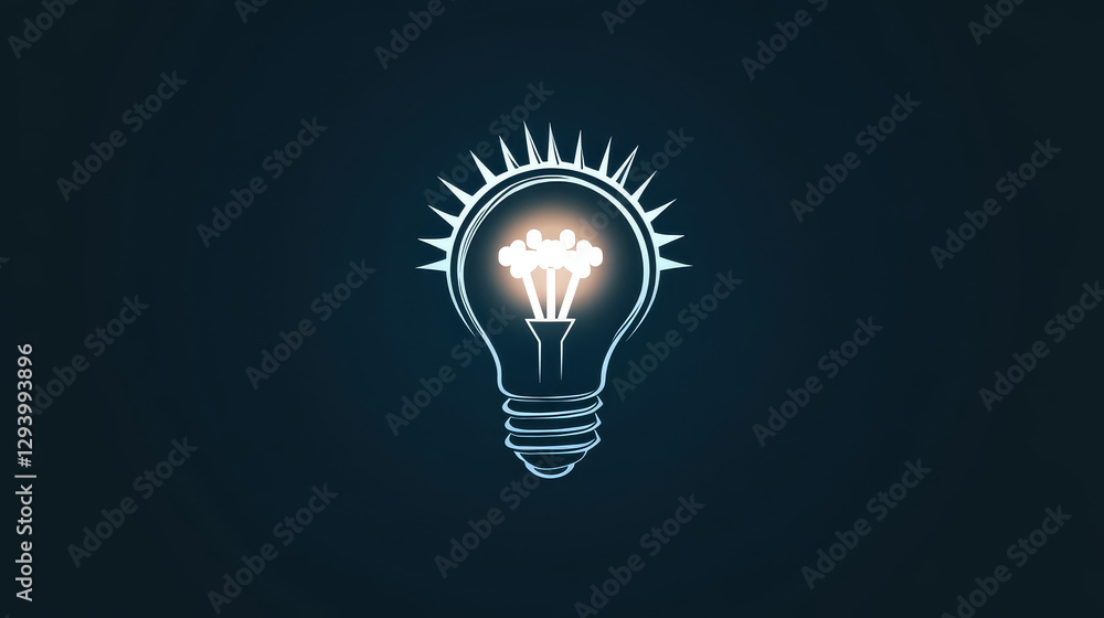 Eye blinker business icon glimmer template logo idea startup light company badge vector illustration Eye blinker business icon glimmer template logo idea startup light company badge vector illustration