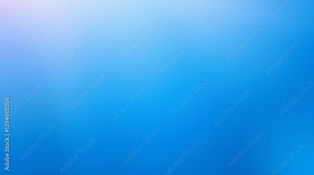 Obraz premium Serene azure color wash abstract texture with luminous gradient shift