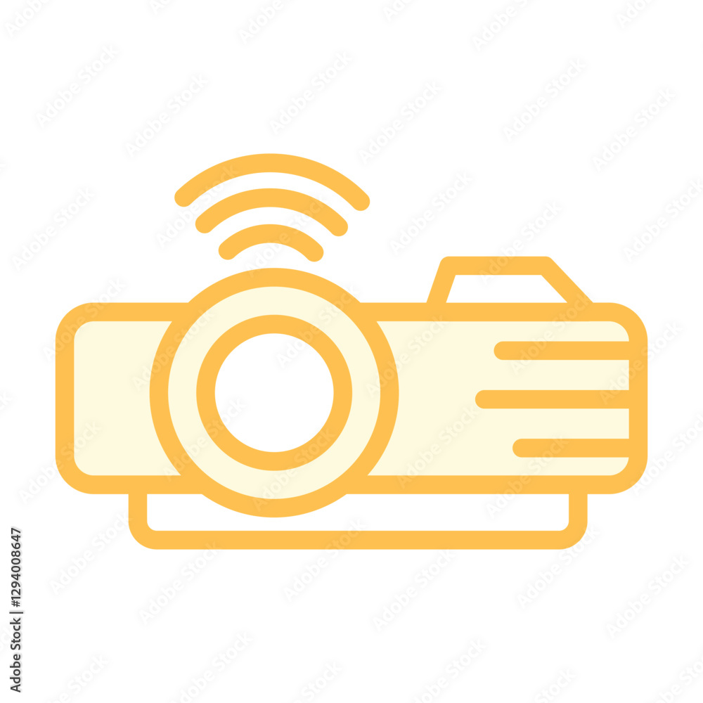 Projector duotone line icon, vector, pixel perfect, illustrator file
Projector duotone line icon, vector, pixel perfect, illustrator file