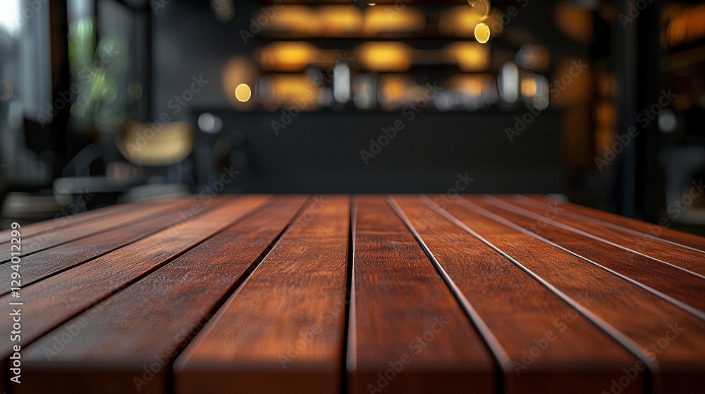 Modern Cafe Table Top View Modern Cafe Table Top View