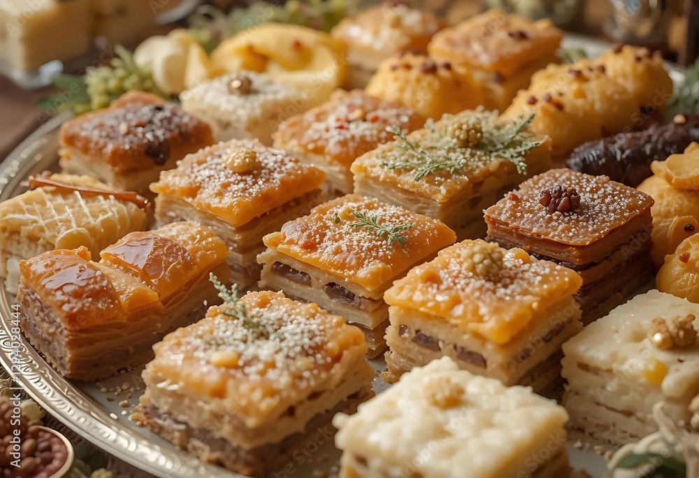 Golden Baklava Assortment: A Luxurious, Layered Delight Golden Baklava Assortment: A Luxurious, Layered Delight