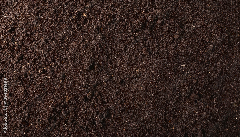 close-up of dark fertile soil with organic matter, perfect for gardening, agriculture, and plant cultivation close-up of dark fertile soil with organic matter, perfect for gardening, agriculture, and plant cultivation