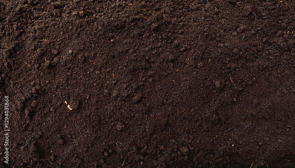 close-up of dark fertile soil with organic matter, perfect for gardening, agriculture, and plant cultivation close-up of dark fertile soil with organic matter, perfect for gardening, agriculture, and plant cultivation