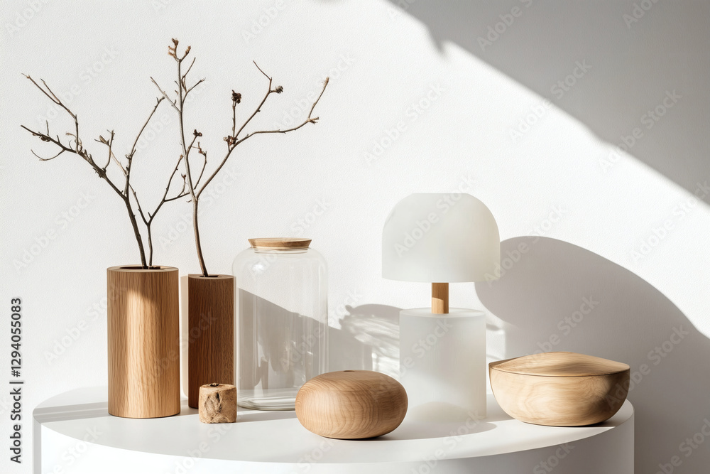 custom made wallpaper toronto digitalMinimalist home decor in neutral tones.