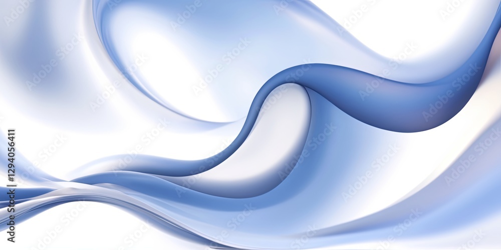 Obraz premium fondo de ondas abstractas. 3d renderizado