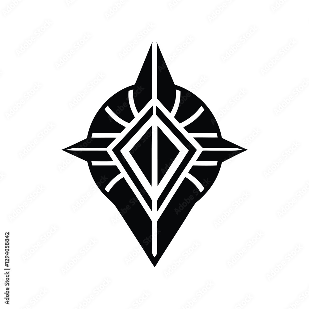 Abstract Geometric shape vector. Abstract Geometric shape vector.