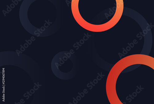 abstract background with circles