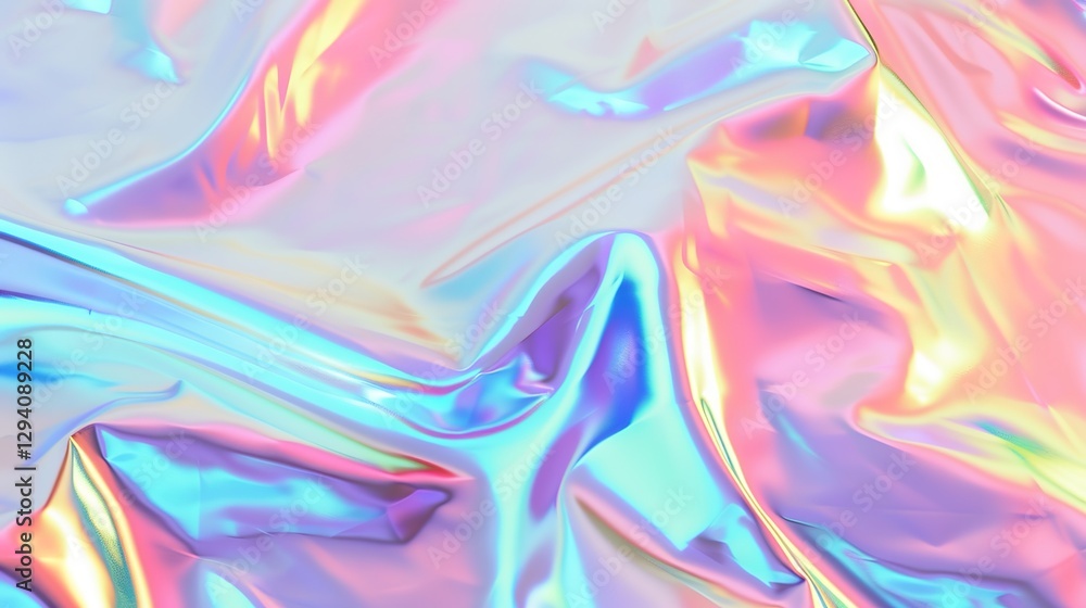 Iridescent neon background. Holographic Abstract soft pastel colors backdrop. Hologram Foil Aesthetic. Trendy vaporwave creative gradient Iridescent neon background. Holographic Abstract soft pastel colors backdrop. Hologram Foil Aesthetic. Trendy vaporwave creative gradient