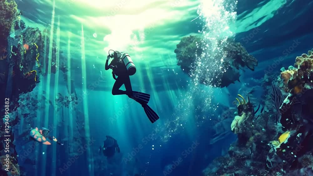 Dive into Adventure, Explore the Underwater World with Scuba Diving Delight Dive into Adventure, Explore the Underwater World with Scuba Diving Delight