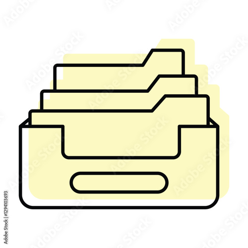 Wallpaper Mural Archive   color shadow thinline icon, vector, pixel perfect, illustrator file 
 Torontodigital.ca