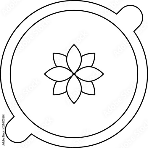 Crema Catalana icon single vector illustration