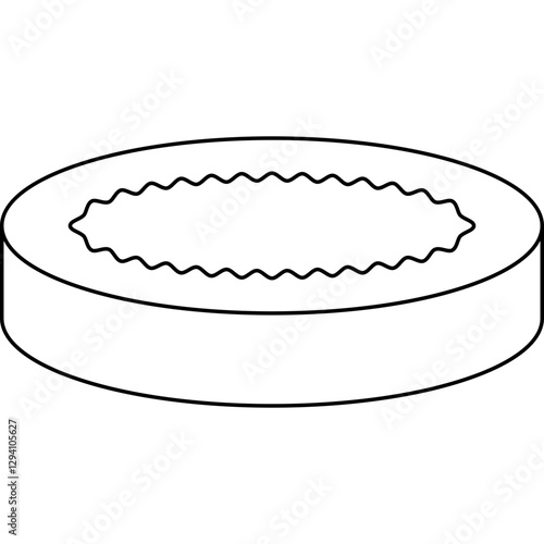 Creme Brulee icon single vector illustration