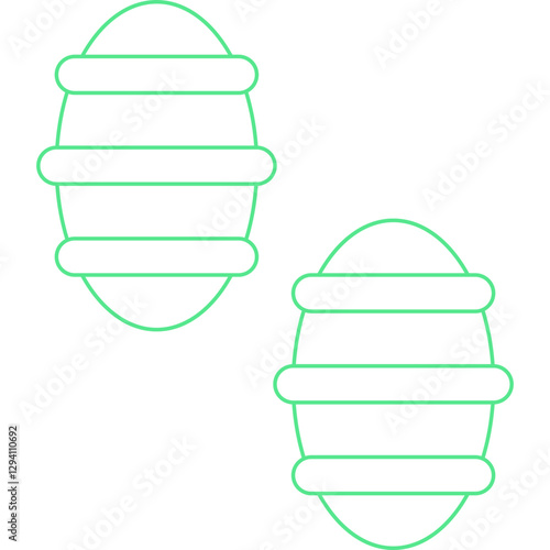 Gnocchi icon single vector illustration