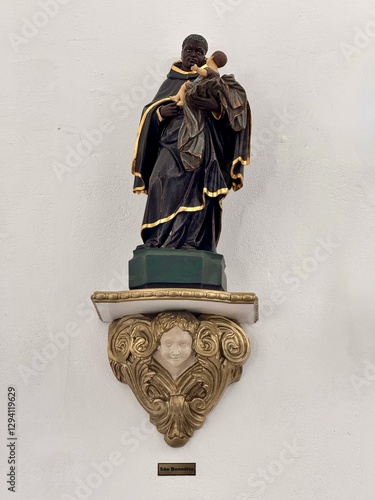 Statue of Saint Benedict the Moor