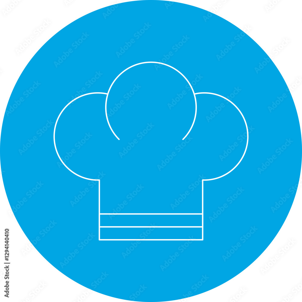 Chef Toque icon single vector illustration Chef Toque icon single vector illustration