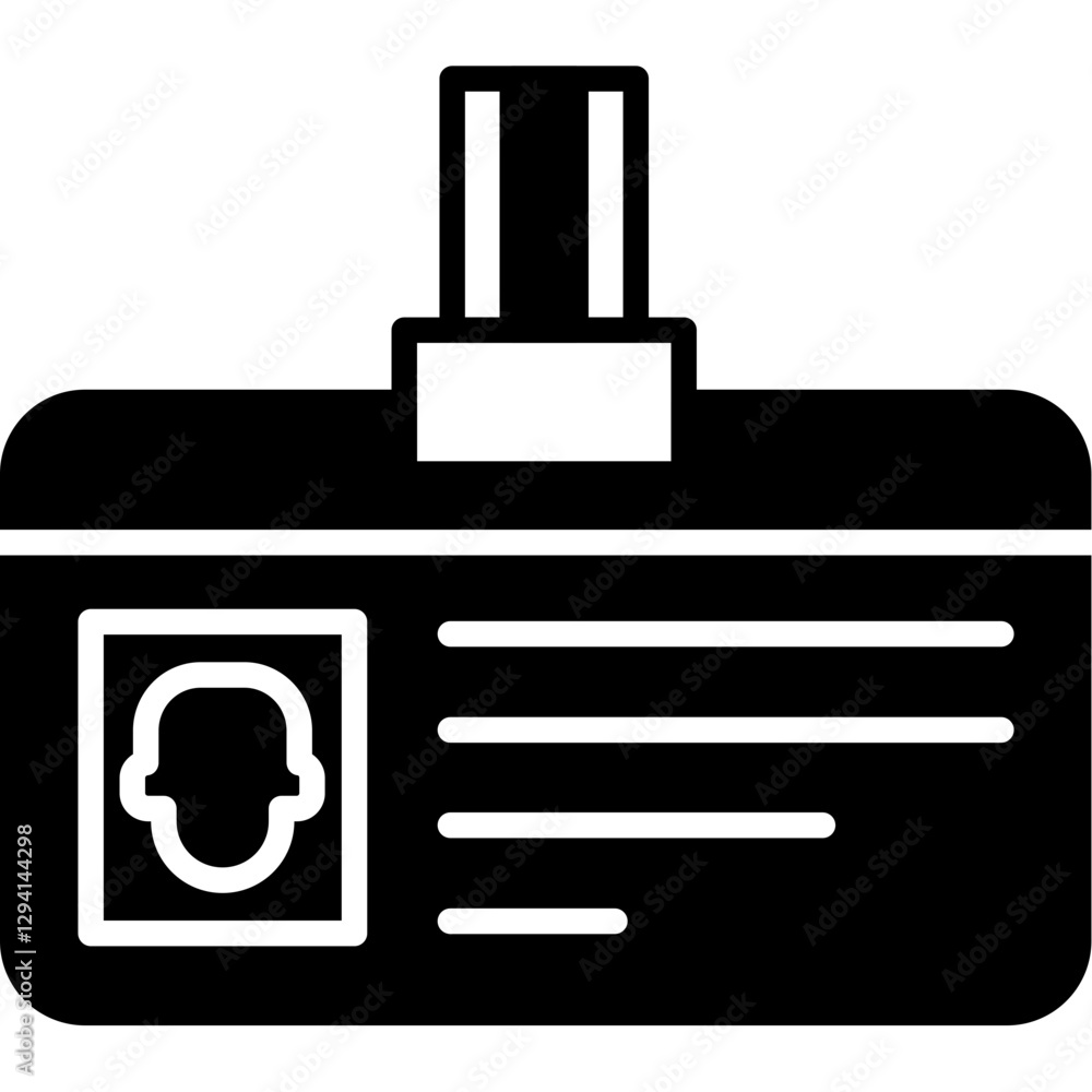 ID Card Icon ID Card Icon