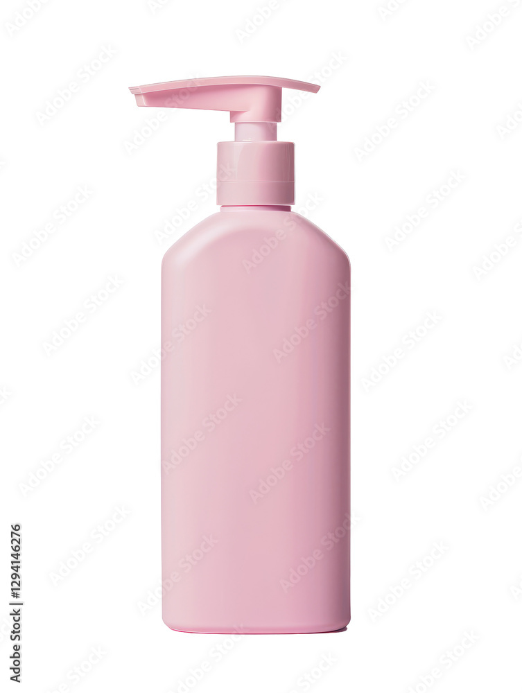 Pink Dispenser Bottle. Beauty Product Mockup. Skincare And Hygiene Concept Pink Dispenser Bottle. Beauty Product Mockup. Skincare And Hygiene Concept