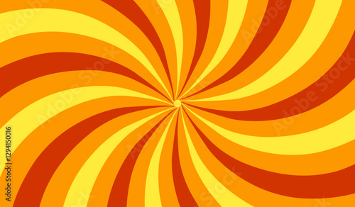 Orange Yellow Swirl Background