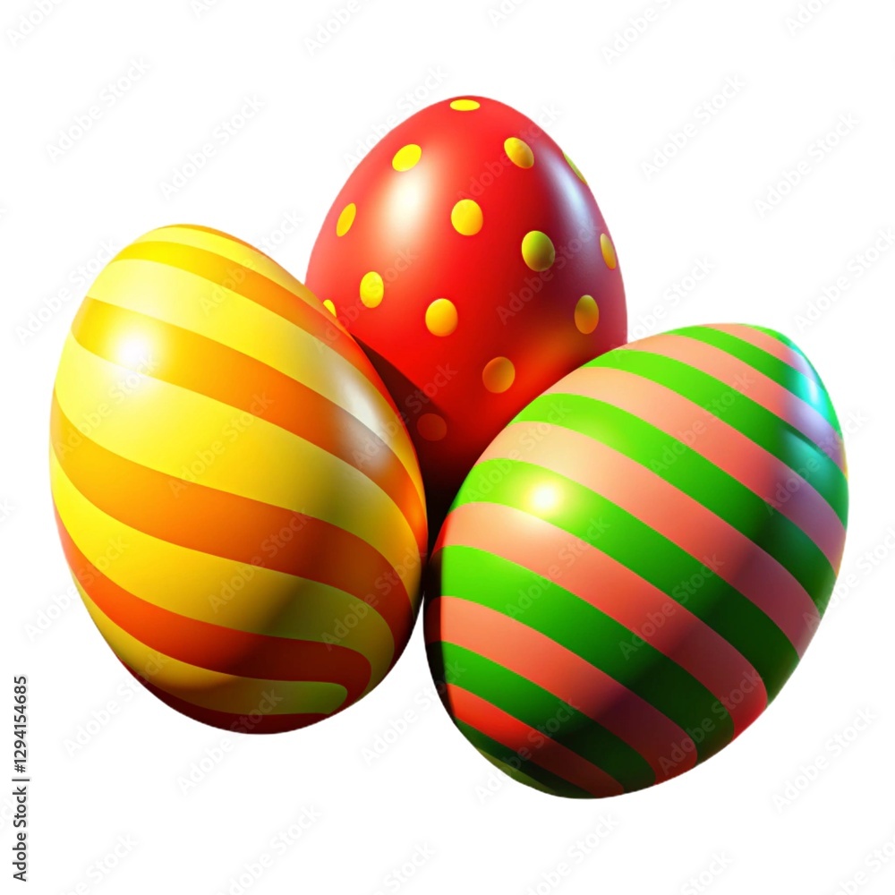 easter eggs composition for banner many different easter eggs composition for banner many different