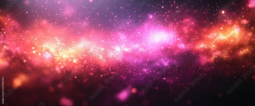 Abstract Colorful Space Background Abstract Colorful Space Background