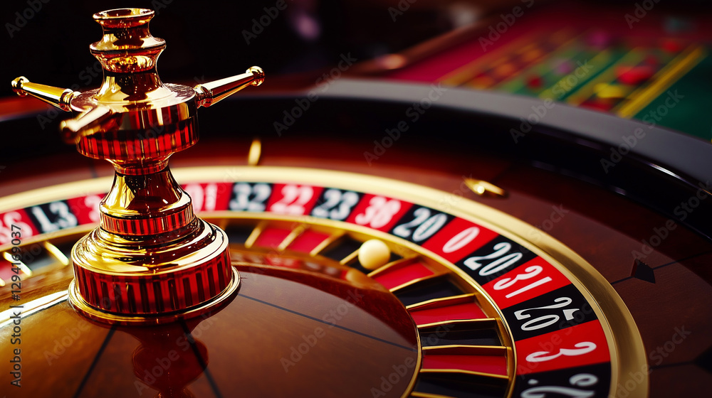 A close-up shot of a roulette wheel with numbers and colors visible, representing a gambling scene.
A close-up shot of a roulette wheel with numbers and colors visible, representing a gambling scene.