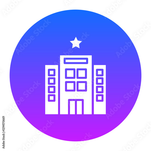 1 Star Hotel Icon