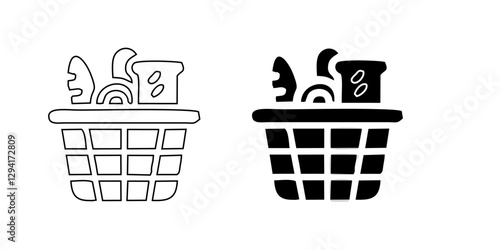 Bakery Icons Pack. Thin line icons set. Flaticon collection set. Simple vector icons