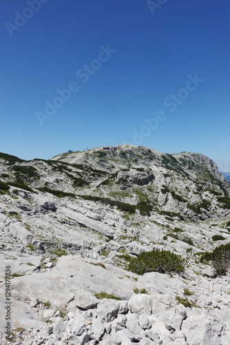 The view from Krippenstein mountain, Austria
