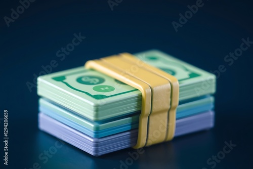 Cash stack vector illustration
