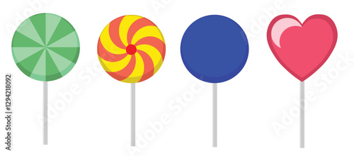 Colorful Lollipops