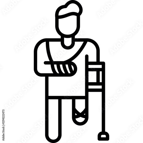 Disability Icon Vector Element